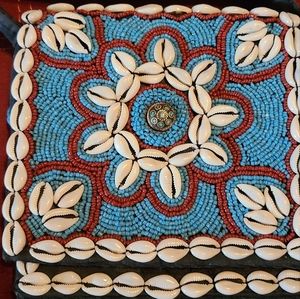 North African Cowrie shell handbag